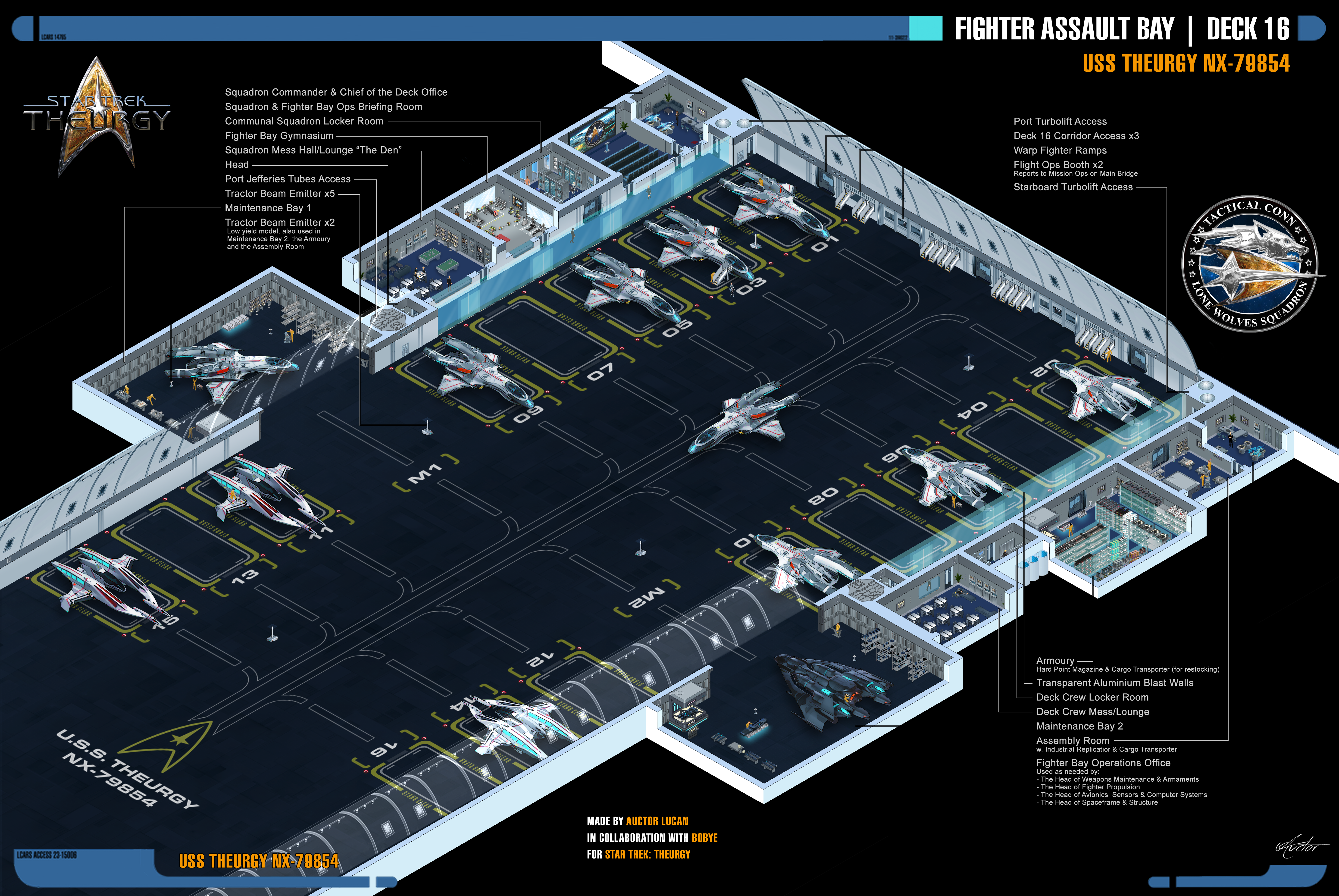 Fighter Assault Bay | Star Trek: Theurgy