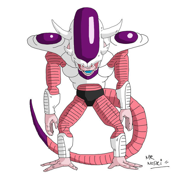 Freeza (third form) Dragon Ball by MrNoski on DeviantArt
