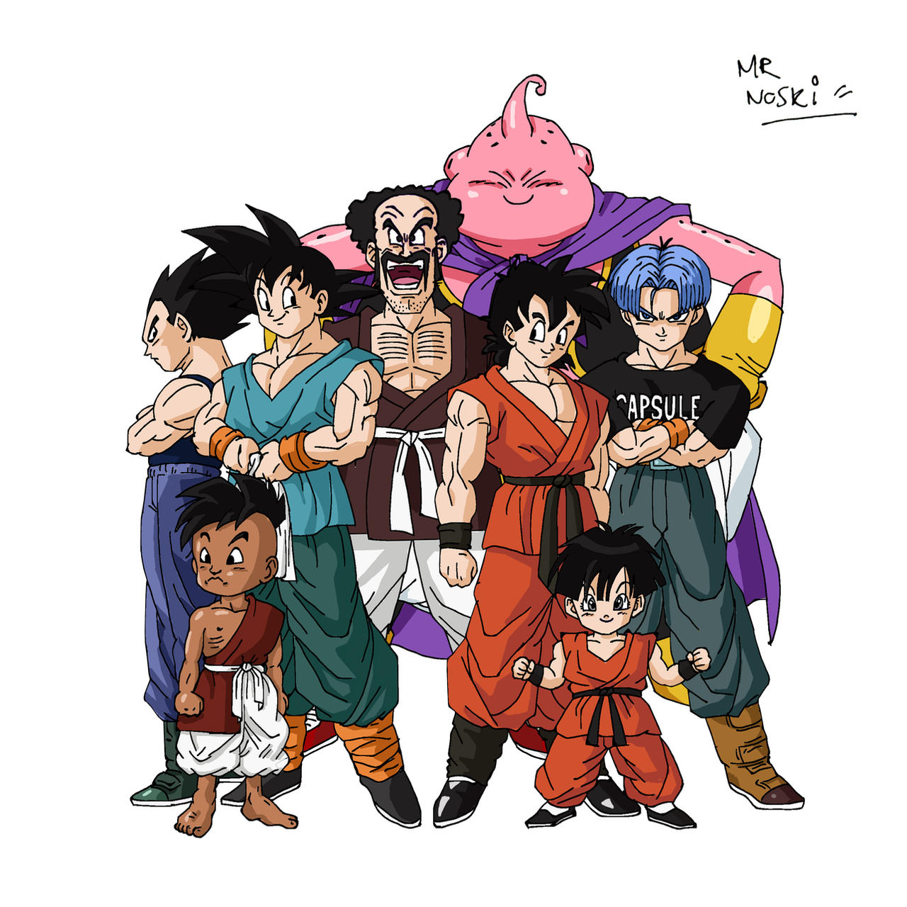 Dragon Ball Z Saga Boo by Niiii-Link on DeviantArt