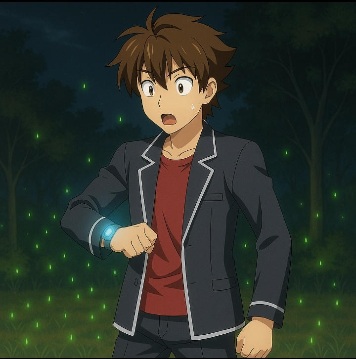 Issei getting the Dimensional Watch by oregeflame on DeviantArt