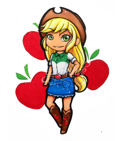 Chibi Applejack