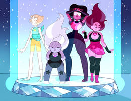 Gemsona Tumblr Prompt - With the gems