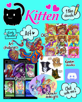 Patreon CATegories 2021 - $1 Kitten