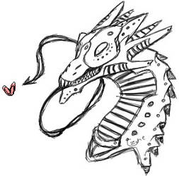 Happy spaz dragon