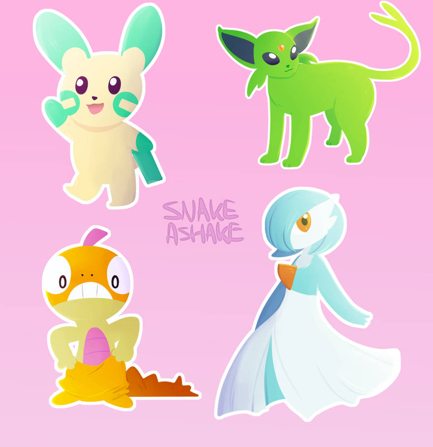 Shiny Pokemon By Snakeashake On DeviantArt shiny-pokemon-by-snakeashake-on-deviantart