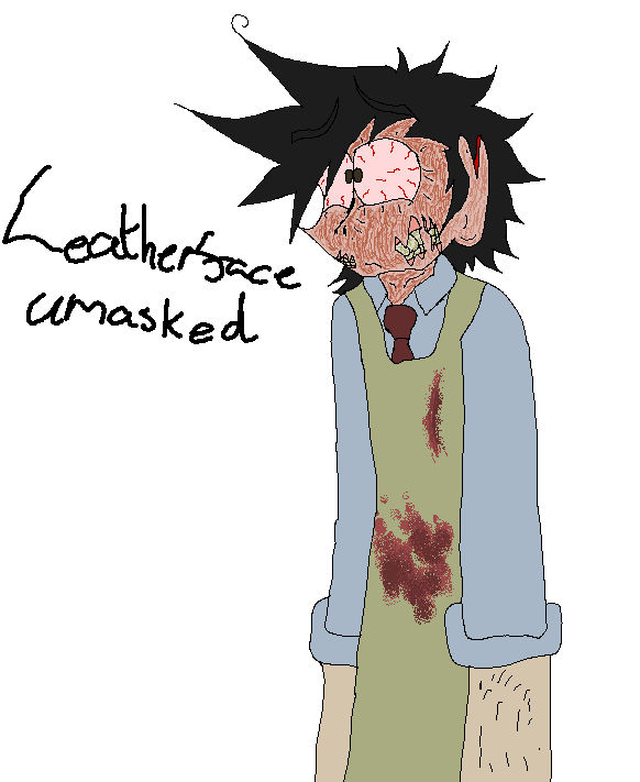 Leatherface Unmasked v.2 by SiSiH2 on DeviantArt