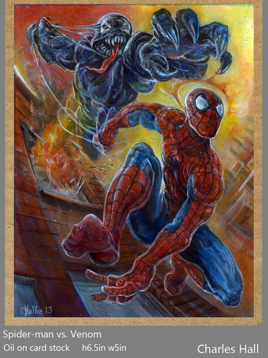 spider-man versus Venom