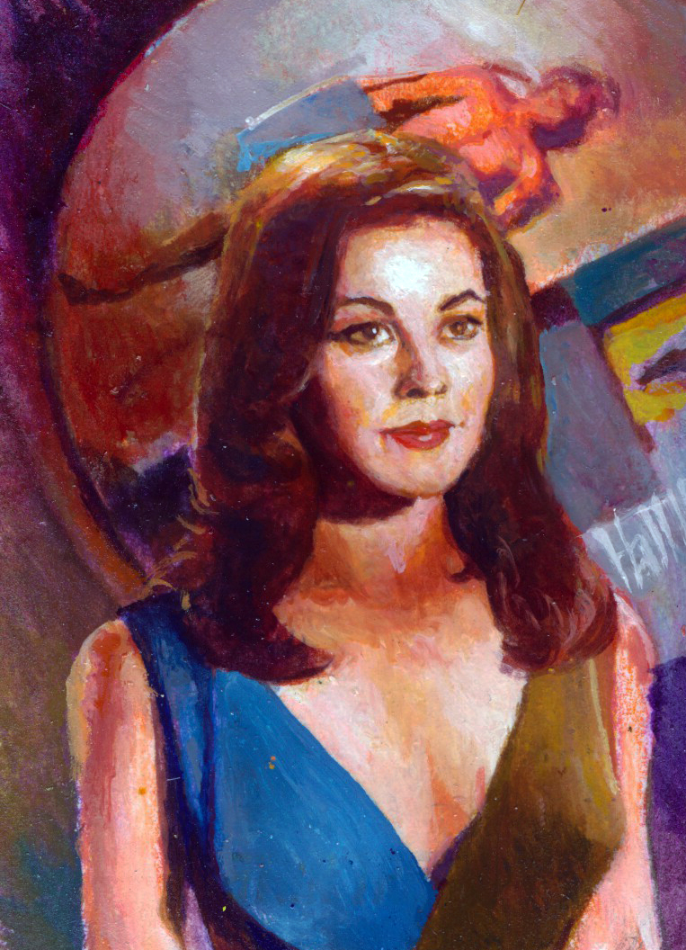 star trek 50th oil sketch 9