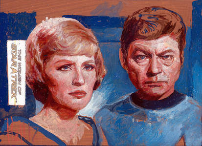 women of star trek sketch card 42