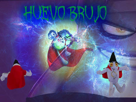 huevo brujo peluche