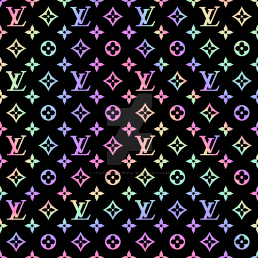 LV Louis Vuitton Logo Wallpaper by TeVesMuyNerviosa on DeviantArt