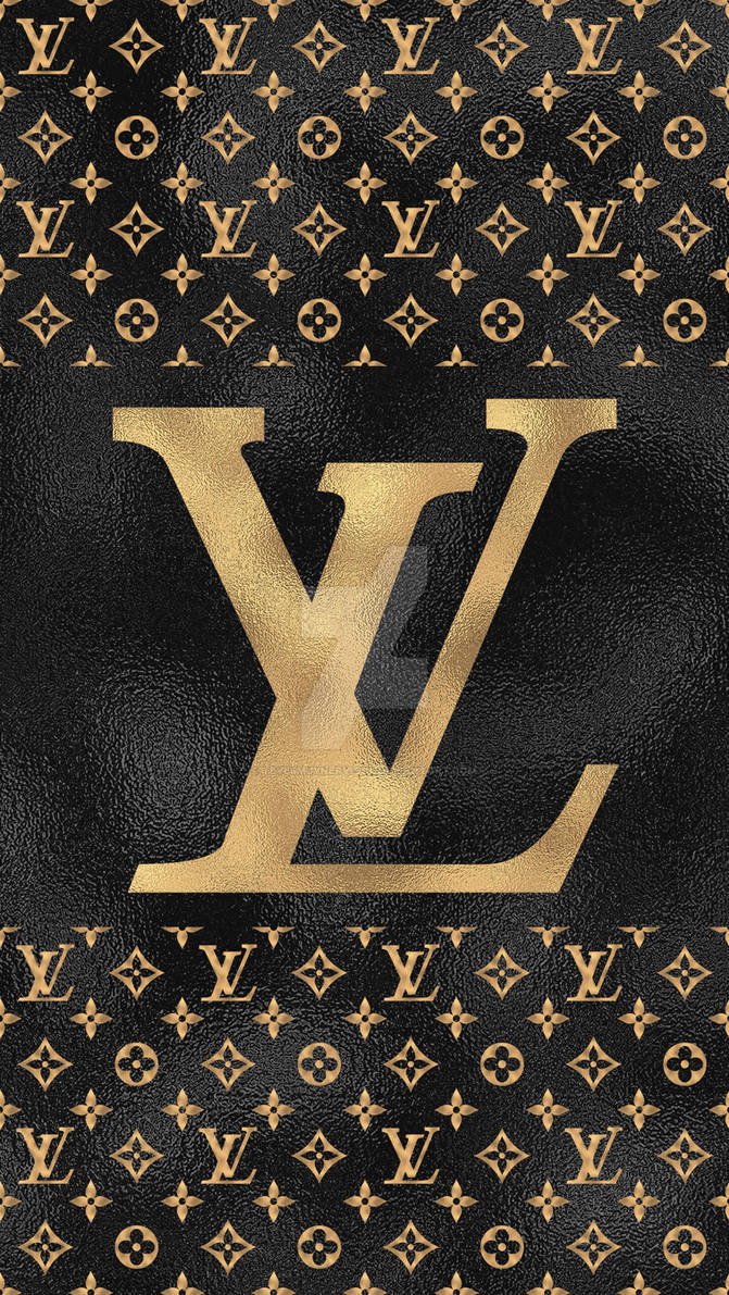 HQ Louis Vuitton Gold Foil Texture Wallpaper by TeVesMuyNerviosa on ...