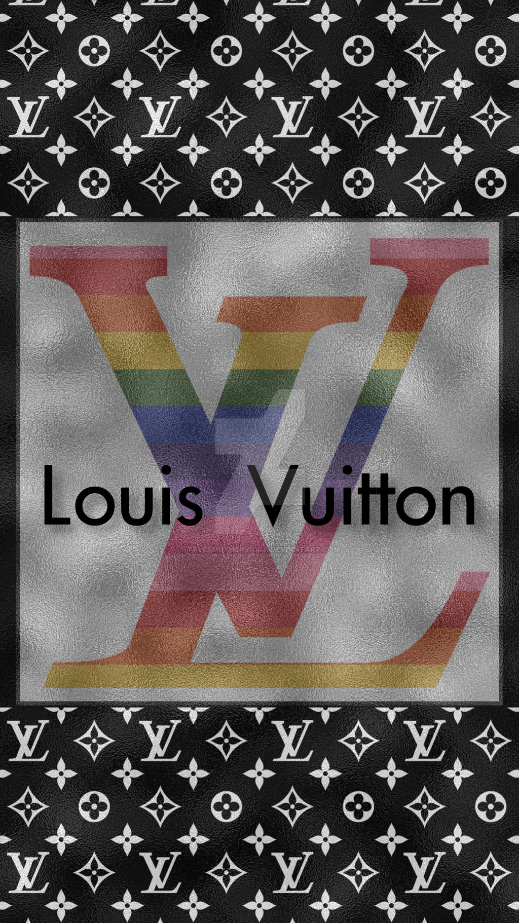 Louis Vuitton, aesthetic text, cool, logos, HD phone wallpaper