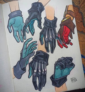 Hands sketch