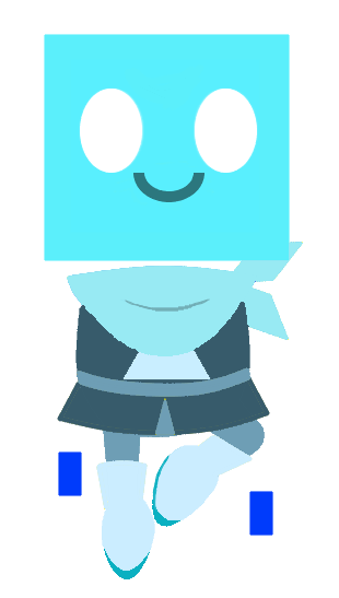 Just Shapes and Beats Musical - Formal Cyan by BARRYDUCTIONS on DeviantArt