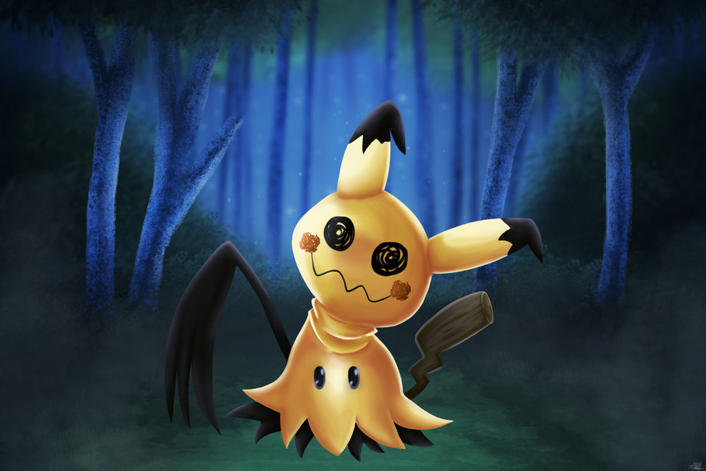 Pokemon Mimikyu by BlizzySnowolf