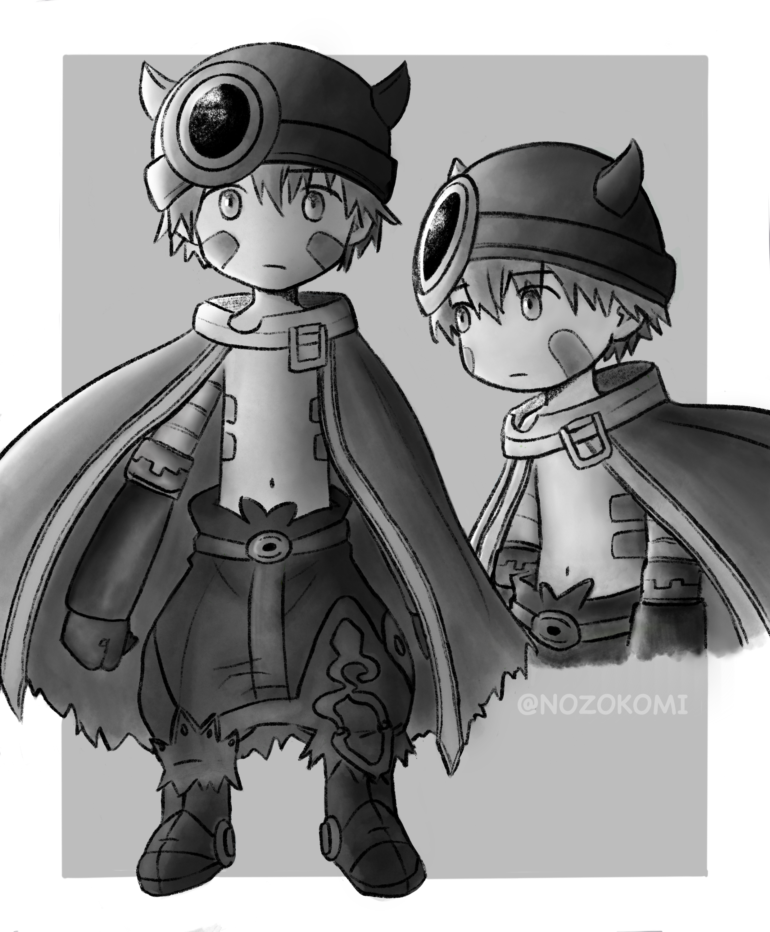 Reg - Made in abyss  Abyss anime, Manga vs anime, Anime sketch