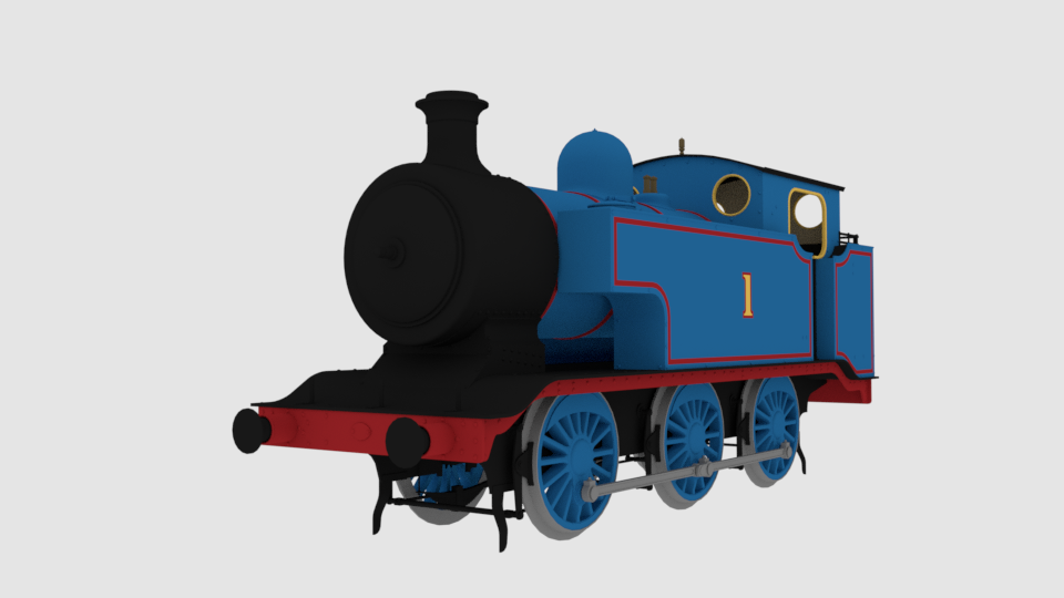 RWS Thomas render by PAC-MAN12345677 on DeviantArt