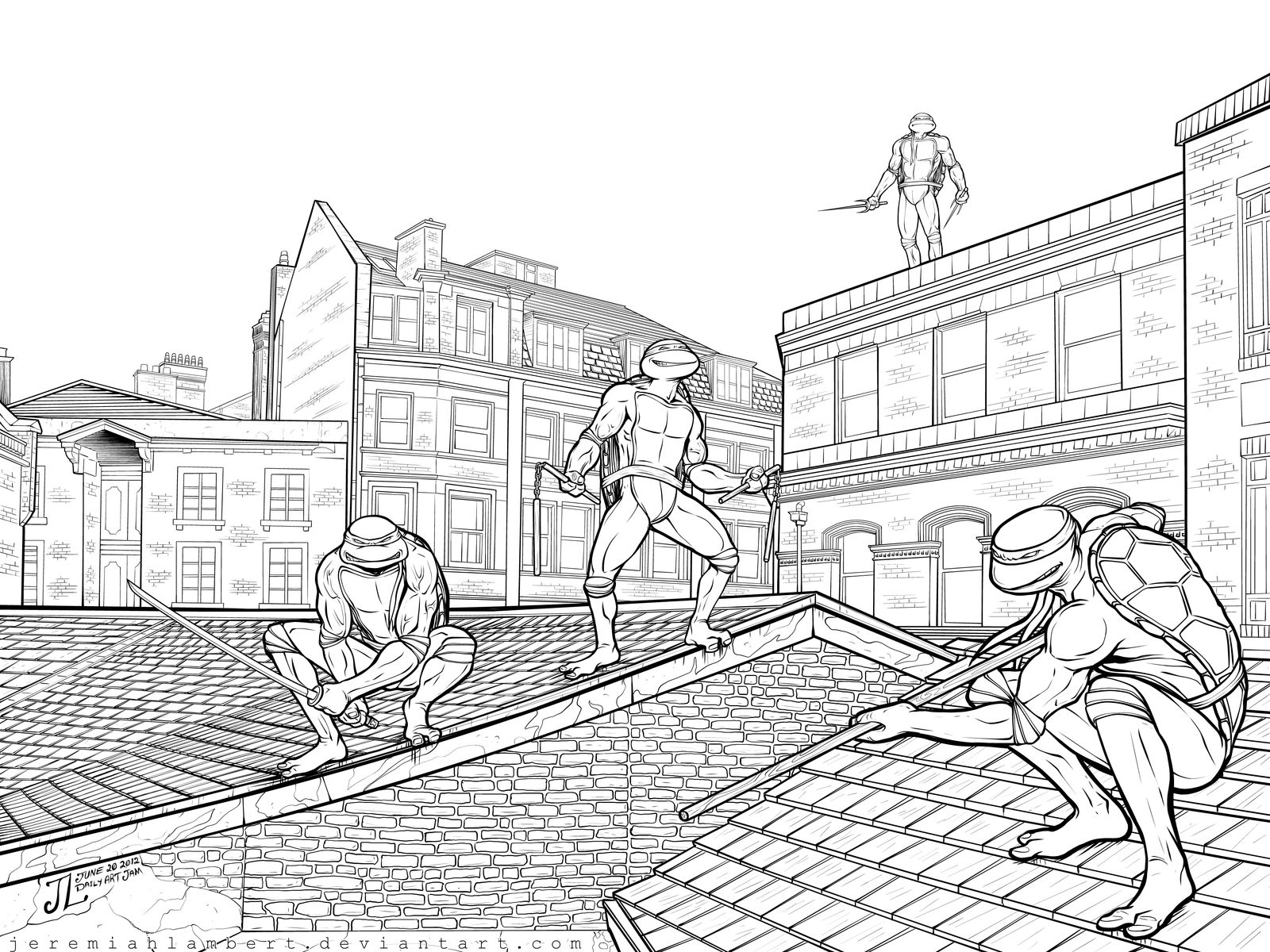 TMNT -June '12 Daily Art Jam- Day 20