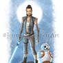 Rey and BB8