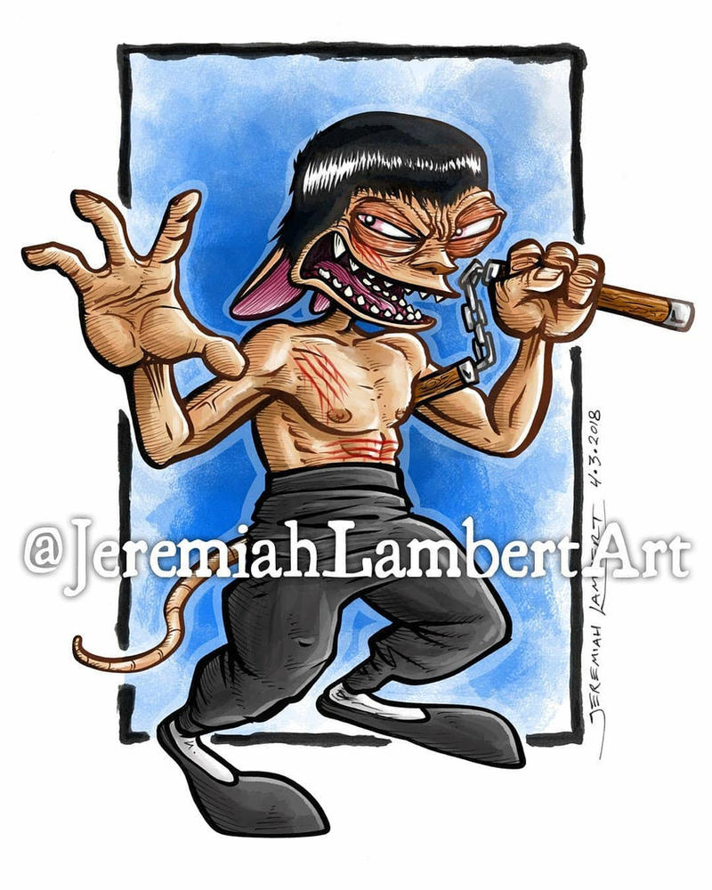 Cartoon R. Lee Ren Lee (color) by JeremiahLambertArt on DeviantArt