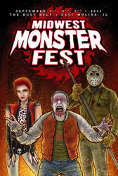 Midwest Monster Fest 2021 Collector's Poster