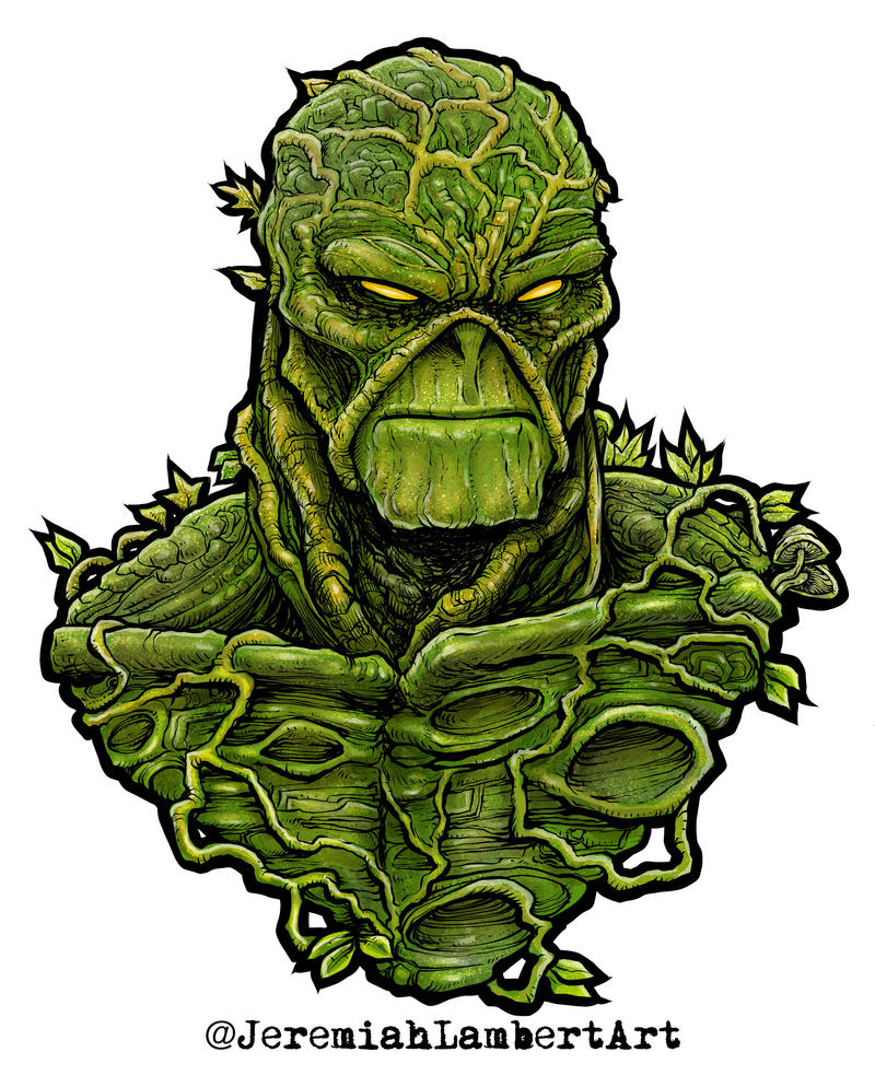 Color Swamp Thing Swamp Thing Digital Colors by JeremiahLambertArt on DeviantArt