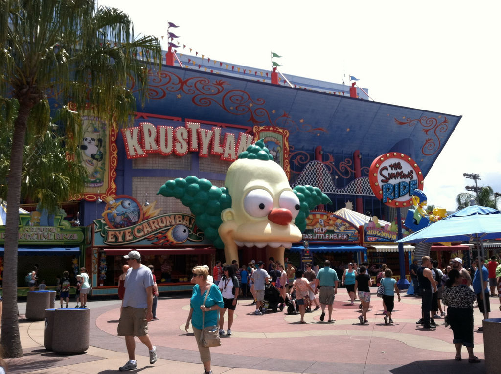 The Simpsons Ride by ImaginDevan on DeviantArt