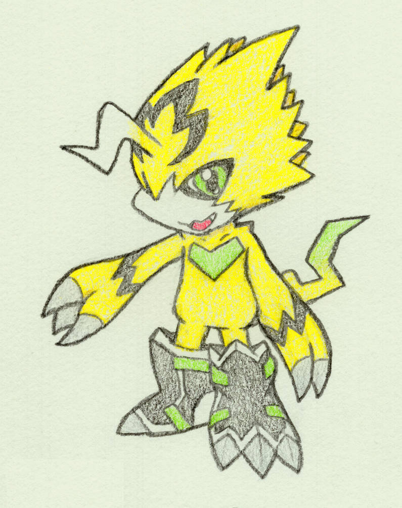 Pulsemon by ImaginDevan on DeviantArt