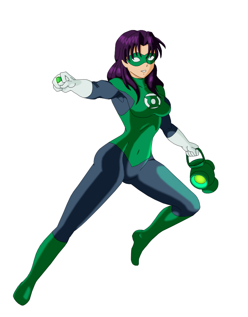 Misato Katsuragi: Green Lantern.