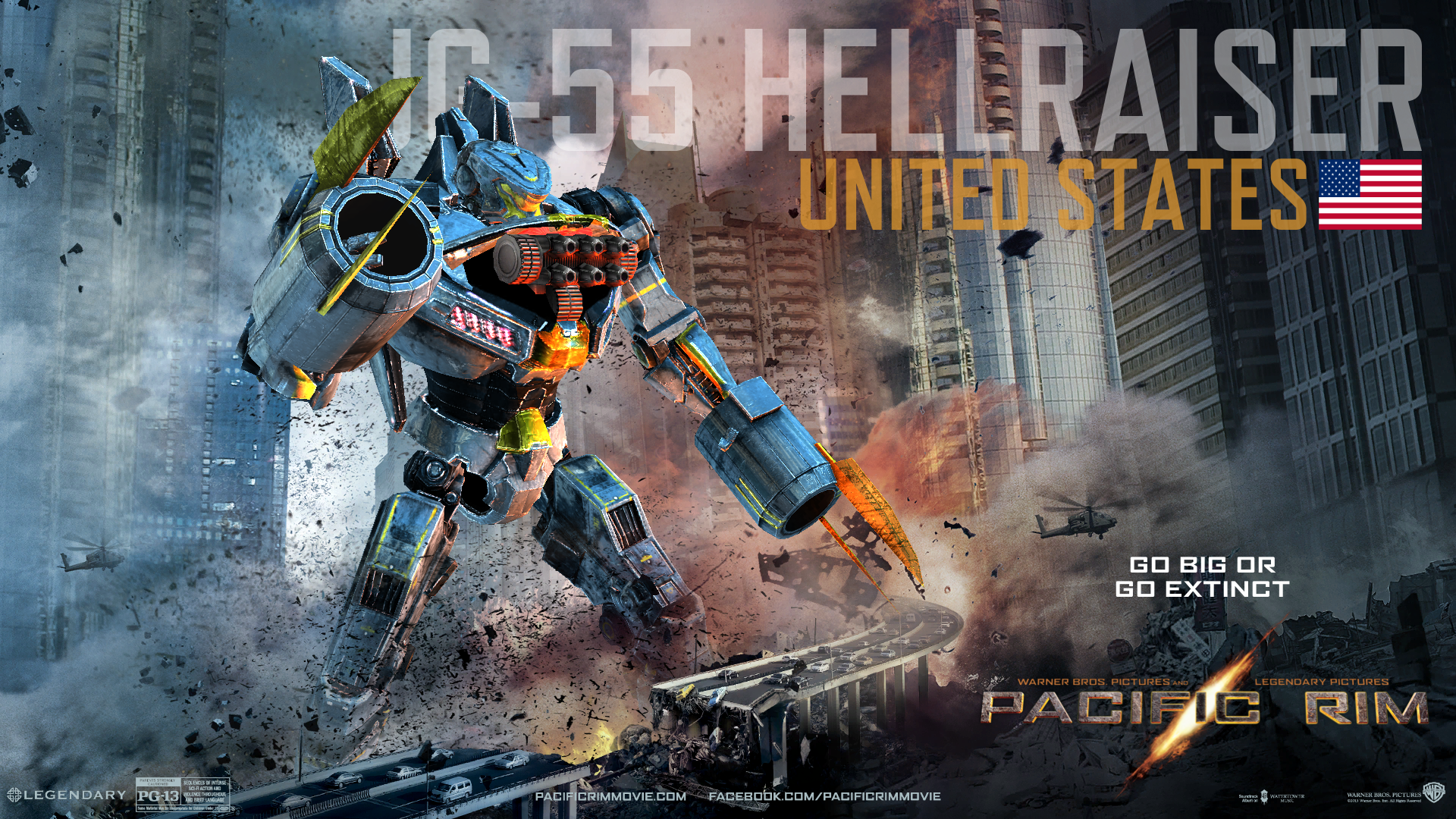 CORELINE/Pacific Rim: JG-55 'Hellraiser' Jaeger