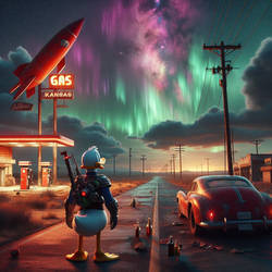 DONALD DUCK: Crawl Out Through the Fallout (a.i.)