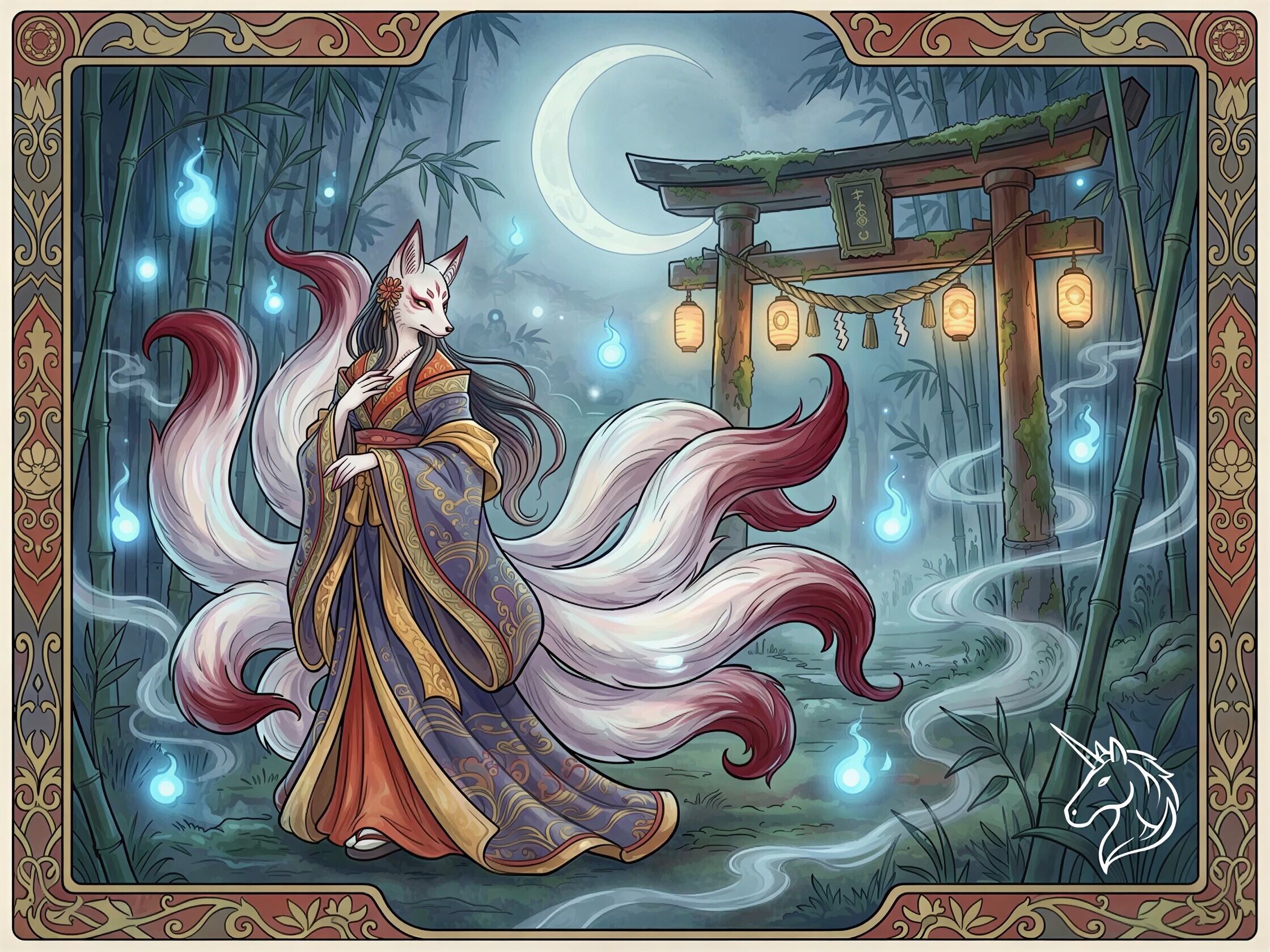 Kitsune The Shapeshifting Fox Spirit By Unicorngraphics On DeviantArt kitsune-the-shapeshifting-fox-spirit-by-unicorngraphics-on-deviantart