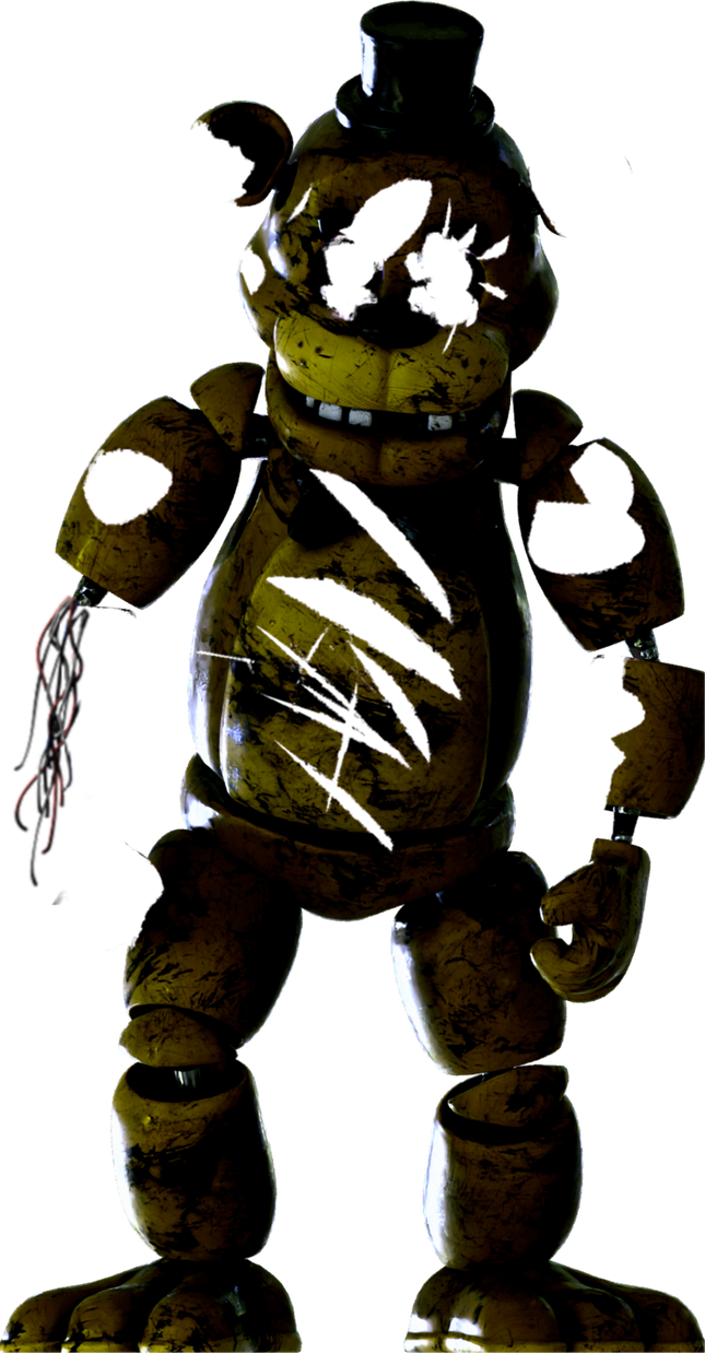 Withered Golden Freddy By Joshpreonce On Deviantart Withered Golden Freddy By Joshpreonce On Deviantart