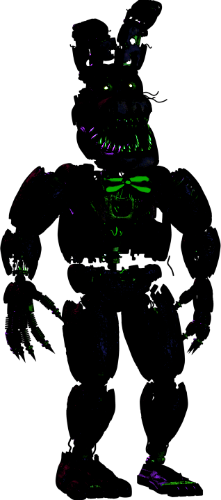 Corrupted Spring Bonnie Corrupted nightmare bonnie by joshpreonce on DeviantArt