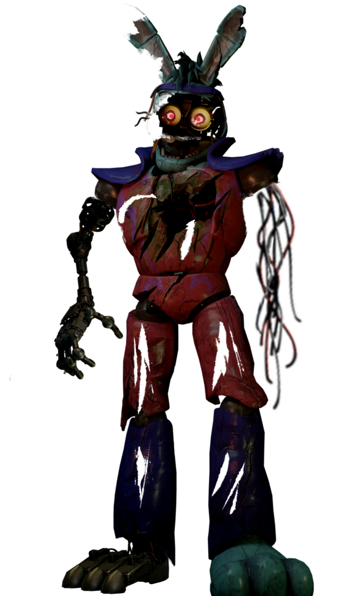 Ignited ruin glamrock bonnie by joshpreonce on DeviantArt