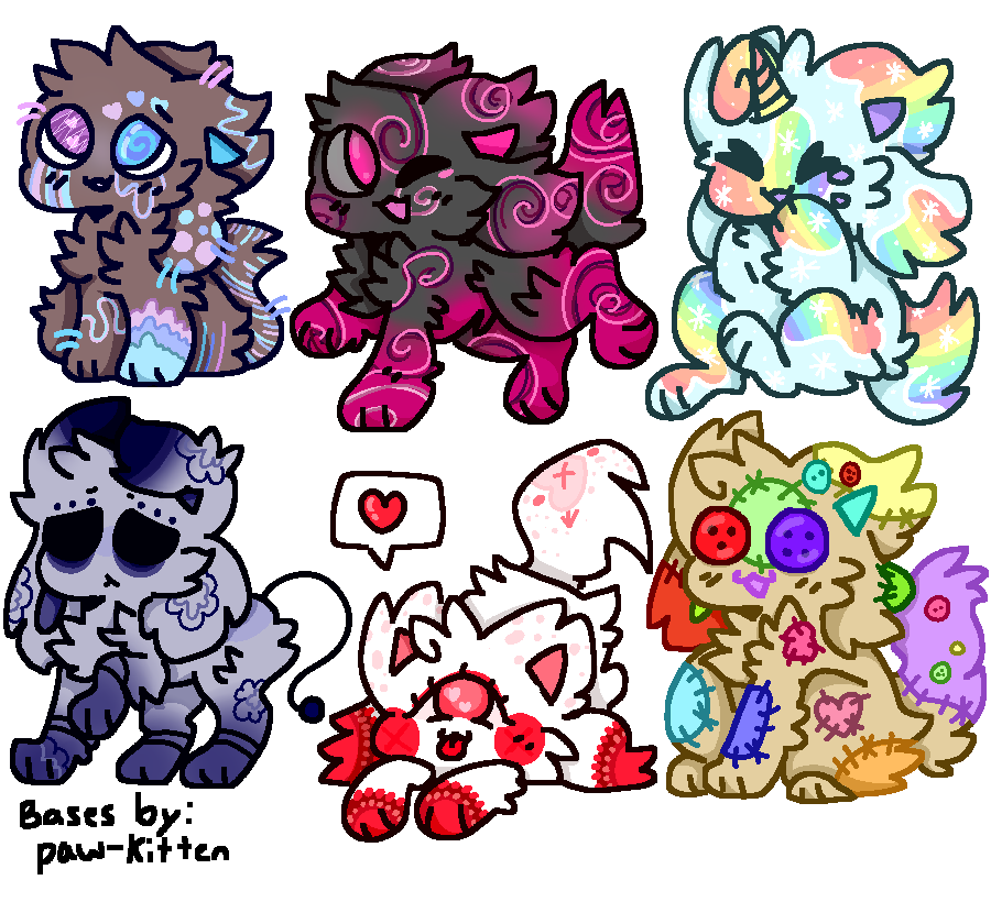 Scp kittydog fusion adopts (OPEN) by littlecutecat007 on DeviantArt