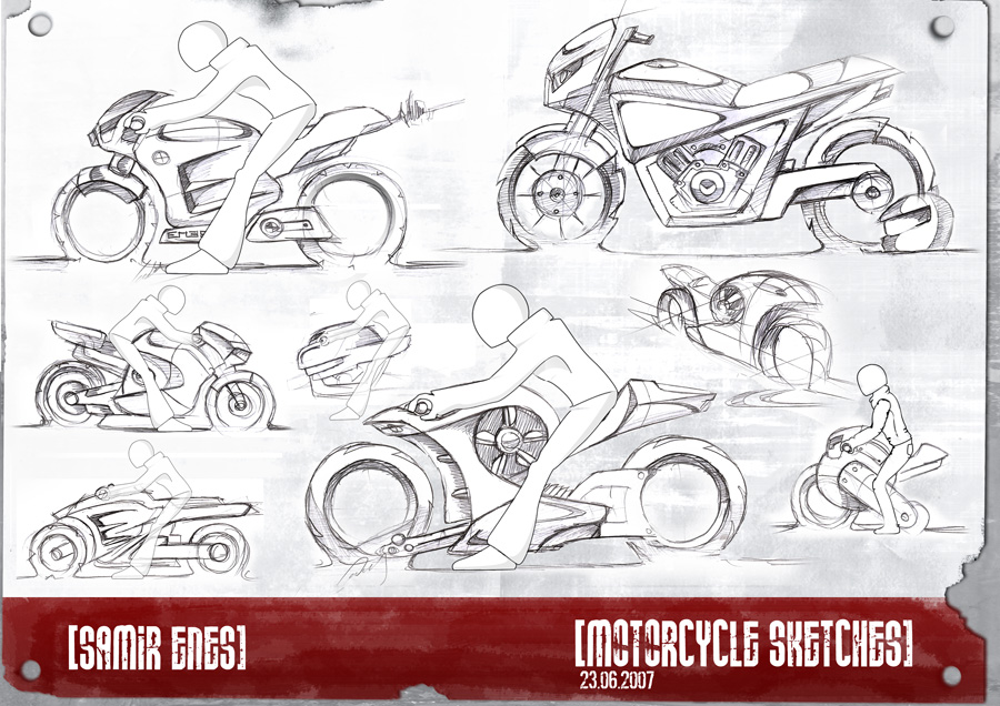 Motorcycle Sketches