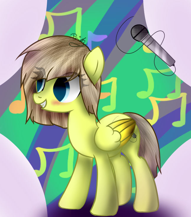 Rap Mlp Vee the rap Pony (mlp oc) by Psycho-Analytiker on DeviantArt