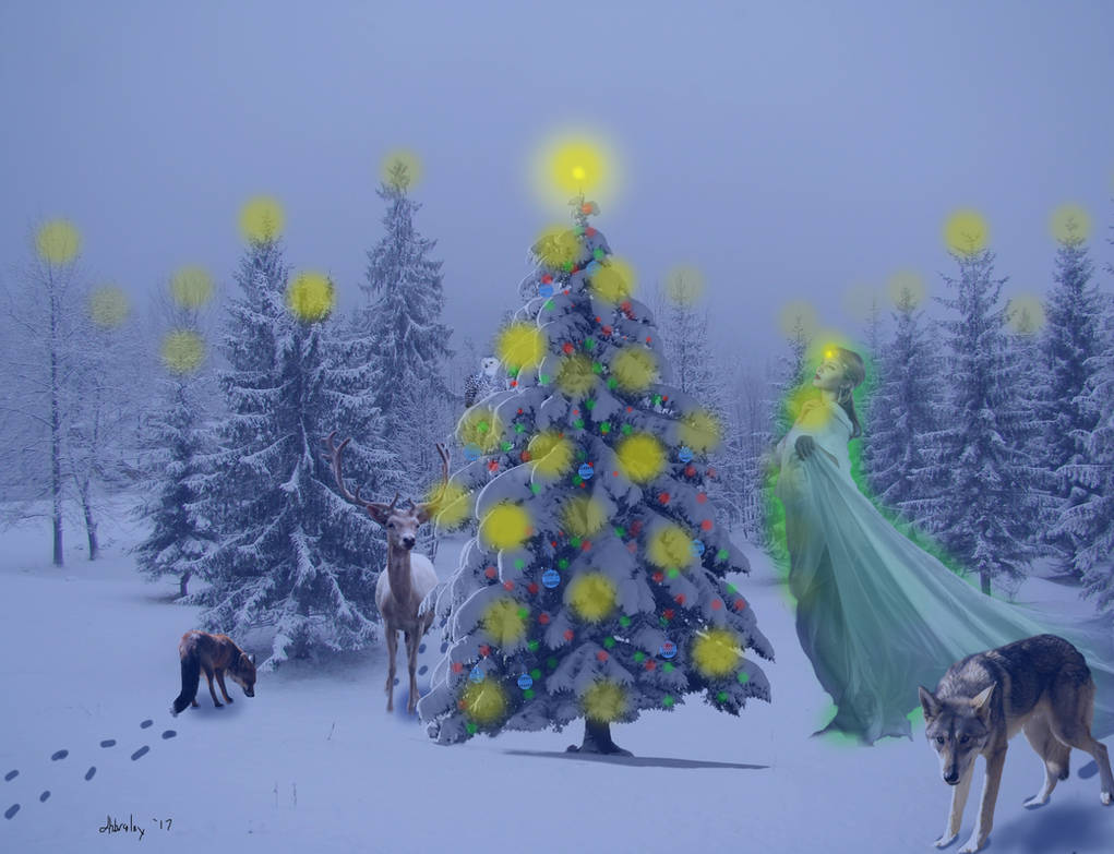 The Lady of the Trees by dhbraley