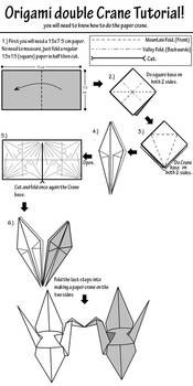 Origami Kissing Crane Tutorial