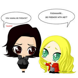 SwanQueen - You wanna be friends?