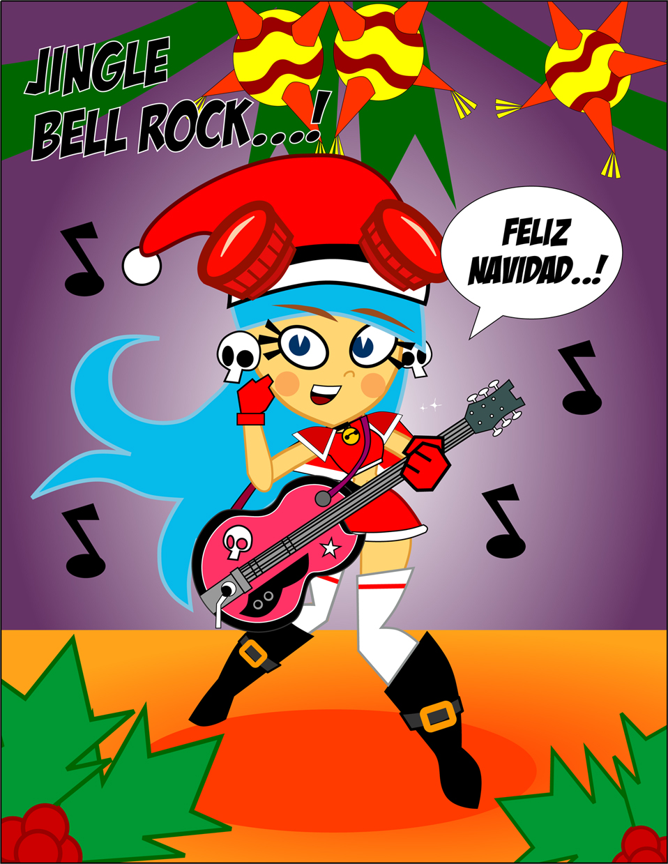 JINGLE BELL ROCK... by CrimsonFace on DeviantArt JINGLE BELL ROCK... by CrimsonFace on DeviantArt