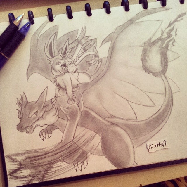 Charizard, Mega Charizard X and Y From Anais by LoveOshawott on DeviantArt