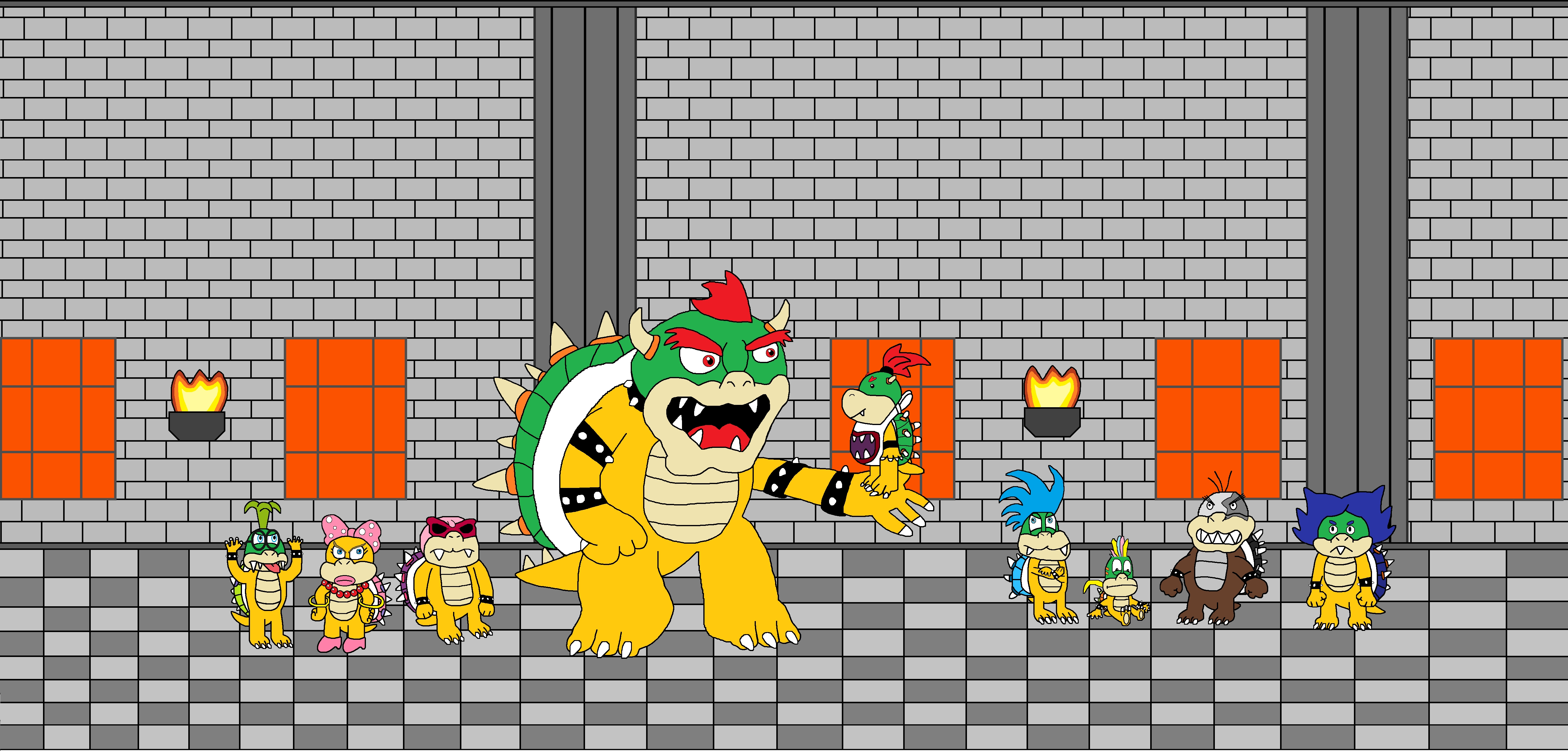 Bowser's Family...and the Koopalings