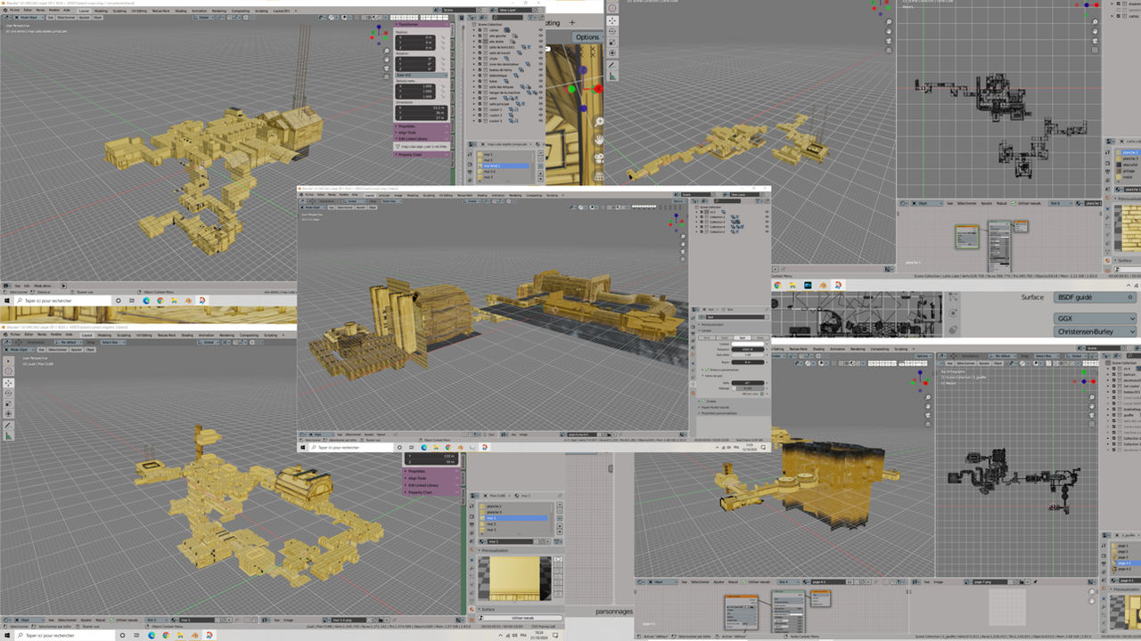 Batim Chapter 1 Map Layout