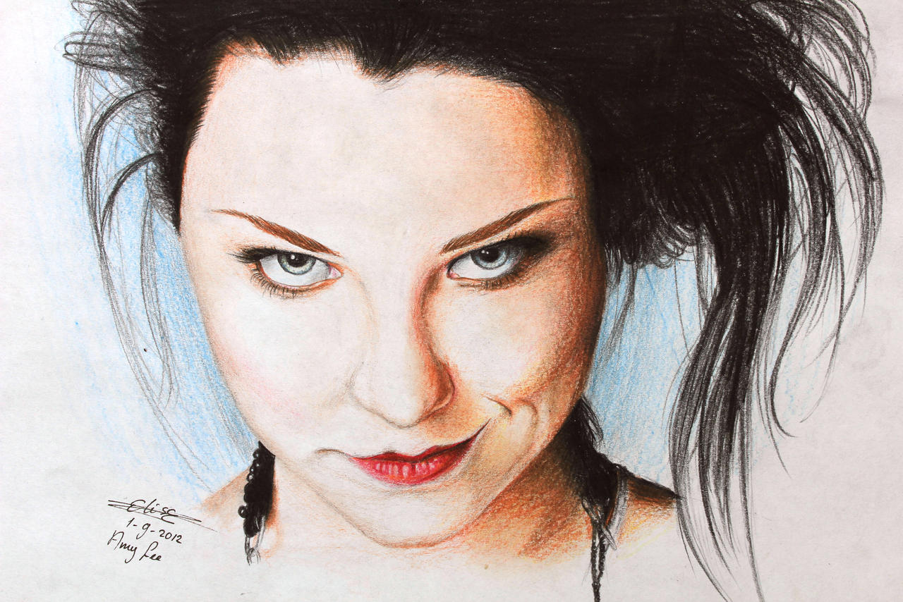 Amy Lee Pencil Drawing