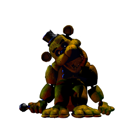 Golden freddy full body (thank you image)