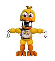 FNAFNG Withered Chica transparent background PNG clipart