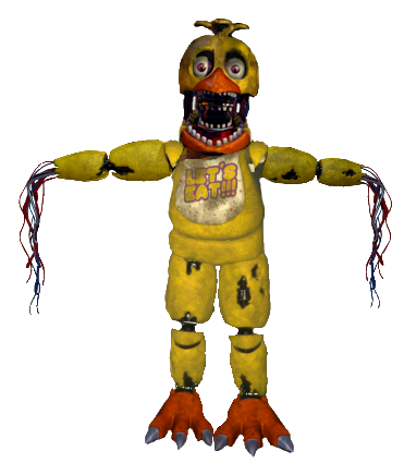 Withered Chica full body *request*